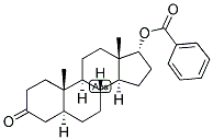 5-ALPHA-ANDROSTAN-17-ALPHA-OL-3-ONE BENZOATE 结构式