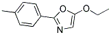 5-ETHOXY-2-(4-METHYLPHENYL)-1,3-OXAZOLE 结构式