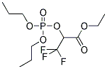 Ethyl 2-[(dipropoxyphosphoryl)oxy]-3,3,3-trifluoropropanoate 结构式