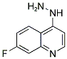 7-FLUORO-4-HYDRAZINOQUINOLINE 结构式