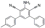 5'-AMINO-4-METHYL-[1,1':3',1'']TERPHENYL-4',6'-DICARBONITRILE 结构式