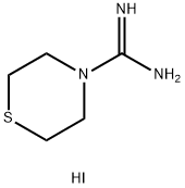 THIOMORPHOLINE-4-CARBOXIMIDAMIDE HYDROIODIDE 结构式