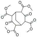 TETRAMETHYL 3,7-DIOXOBICYCLO[3.3.1]NONANE-2,4,6,8-TETRACARBOXYLATE 结构式