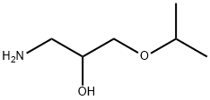 1-AMINO-3-ISOPROPOXY-PROPAN-2-OL 结构式