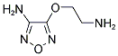 4-(2-AMINO-ETHOXY)-FURAZAN-3-YLAMINE 结构式