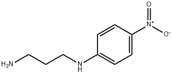 3-氨基丙基-(4-硝基苯基)胺 结构式