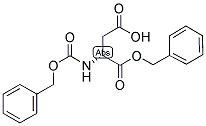 CBZ-D-ASPARTIC ACID A-BENZYL ESTER 结构式