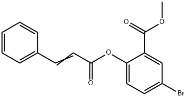 METHYL 5-BROMO-2-(CINNAMOYLOXY)BENZENECARBOXYLATE