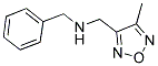 BENZYL-(4-METHYL-FURAZAN-3-YLMETHYL)-AMINE 结构式