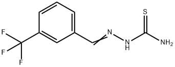 AMINO((1-AZA-2-(3-(TRIFLUOROMETHYL)PHENYL)VINYL)AMINO)METHANE-1-THIONE 结构式