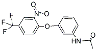 N-(3-(2-NITRO-4-(TRIFLUOROMETHYL)PHENOXY)PHENYL)ETHANAMIDE 结构式