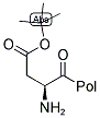 H-ASP(OTBU)-2-CHLOROTRITYL RESIN 结构式