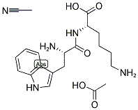 L-TRP-L-LYS CH3COOH CH3CN 结构式
