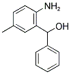 (2-AMINO-5-METHYLPHENYL)(PHENYL)METHANOL 结构式