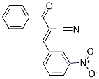 3-(3-NITROPHENYL)-2-(PHENYLCARBONYL)PROP-2-ENENITRILE 结构式