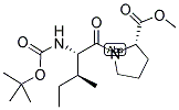 Boc-Ile-Pro-OMe 结构式