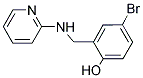 4-BROMO-2-(PYRIDIN-2-YLAMINOMETHYL)-PHENOL 结构式