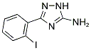 3-(2-IODOPHENYL)-1H-1,2,4-TRIAZOL-5-AMINE 结构式