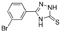 5-(3-BROMO-PHENYL)-2,4-DIHYDRO-[1,2,4]TRIAZOLE-3-THIONE 结构式