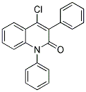 4-CHLORO-1,3-DIPHENYL-1,2-DIHYDROQUINOLIN-2-ONE 结构式