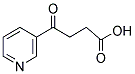 4-OXO-4-(3-PYRIDYL)BUTYRIC ACID 结构式