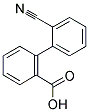 2'-CYANO-1,1'-BIPHENYL-2-CARBOXYLIC ACID 结构式