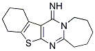 1,3,4,6,7,8,9,10-OCTAHYDRO-2H-12-THIA-5A,11-DIAZA-CYCLOHEPTA[B]FLUOREN-5-YLIDENEAMINE 结构式