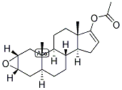 16,5ALPHA-ANDROSTEN-2ALPHA,3ALPHA-EPOXY-17-OL-17-ACETATE 结构式