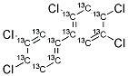 13C12-2,3',4,4',5-PENTACHLOROBIPHENYL 结构式