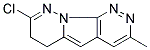 8-CHLORO-3-METHYL-6,7-DIHYDROPYRIDAZINO[4',3':4,5]PYRROLO[1,2-B]PYRIDAZINE 结构式