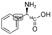 PHENYLGLYCINE, D-, [1-14C] 结构式