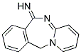 11H-Benzo[e]pyrido[1,2-a][1,3]diazepin-6-ylideneamine 结构式