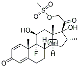 DEXAMETHASONE MESYLATE 结构式