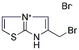 6-(BROMOMETHYL)-7H-IMIDAZO[2,1-B][1,3]THIAZOL-4-IUM BROMIDE 结构式