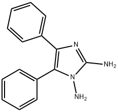 4,5-DIPHENYL-IMIDAZOLE-1,2-DIAMINE 结构式