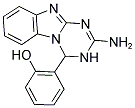2-(2-AMINO-3,4-DIHYDRO[1,3,5]TRIAZINO[1,2-A]BENZIMIDAZOL-4-YL)PHENOL 结构式