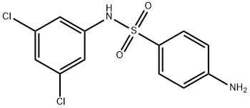 N1-(3,5-二氯苯基)-4-氨基苯-1-磺酰胺 结构式