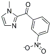 (1-METHYL-1H-IMIDAZOL-2-YL)-(3-NITRO-PHENYL)-METHANONE 结构式