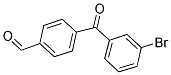4-[(3-BROMOPHENYL)CARBONYL]BENZALDEHYDE 结构式
