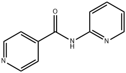 N-(吡啶-2-基)异烟酰胺 结构式