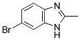 6-BROMO-2-METHYL-1H-BENZIMIDAZOLE 结构式