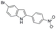 5-BROMO-2-(4-NITROPHENYL)-INDOLE 结构式