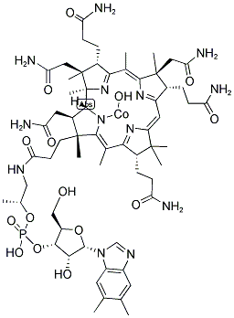 羟基钴胺素 结构式