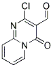 2-CHLORO-4-OXO-4H-PYRIDO[1,2-A]PYRIMIDINE-3-CARBALDEHYDE 结构式