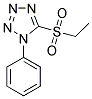 5-(ETHYLSULFONYL)-1-PHENYL-1H-TETRAZOLE 结构式