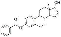 BENZOIC ACID 17-HYDROXY-13-METHYL-7,8,9,11,12,13,14,15,16,17-DECAHYDRO-6H-CYCLOPENTA[A]PHENANTHREN-3-YL ESTER 结构式