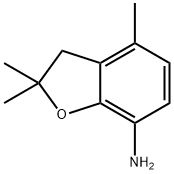 2,2,7-TRIMETHYL-3-OXAINDANE-4-YLAMINE 结构式