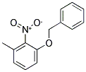 1-BENZYLOXY-3-METHYL-2-NITROBENZENE 结构式