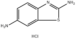 BENZOTHIAZOLE-2,6-DIAMINE 结构式