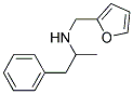 FURAN-2-YLMETHYL-(1-METHYL-2-PHENYL-ETHYL)-AMINE 结构式